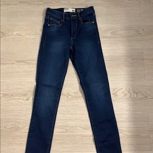 Dark washed jeans